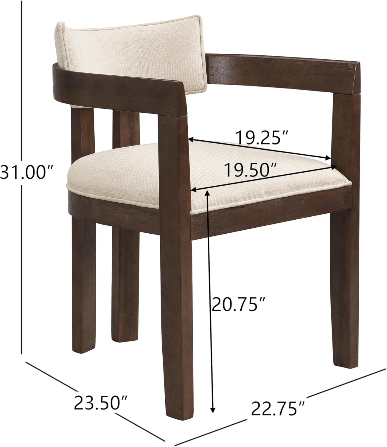 image:imageChristopher Knight Home Falcon Modern Round Dining Table Set for 4 5 Piece Dining Room Table Set for 4 Kitchen Table and Chair Set of 4 NaturalBeigeWalnutbeige