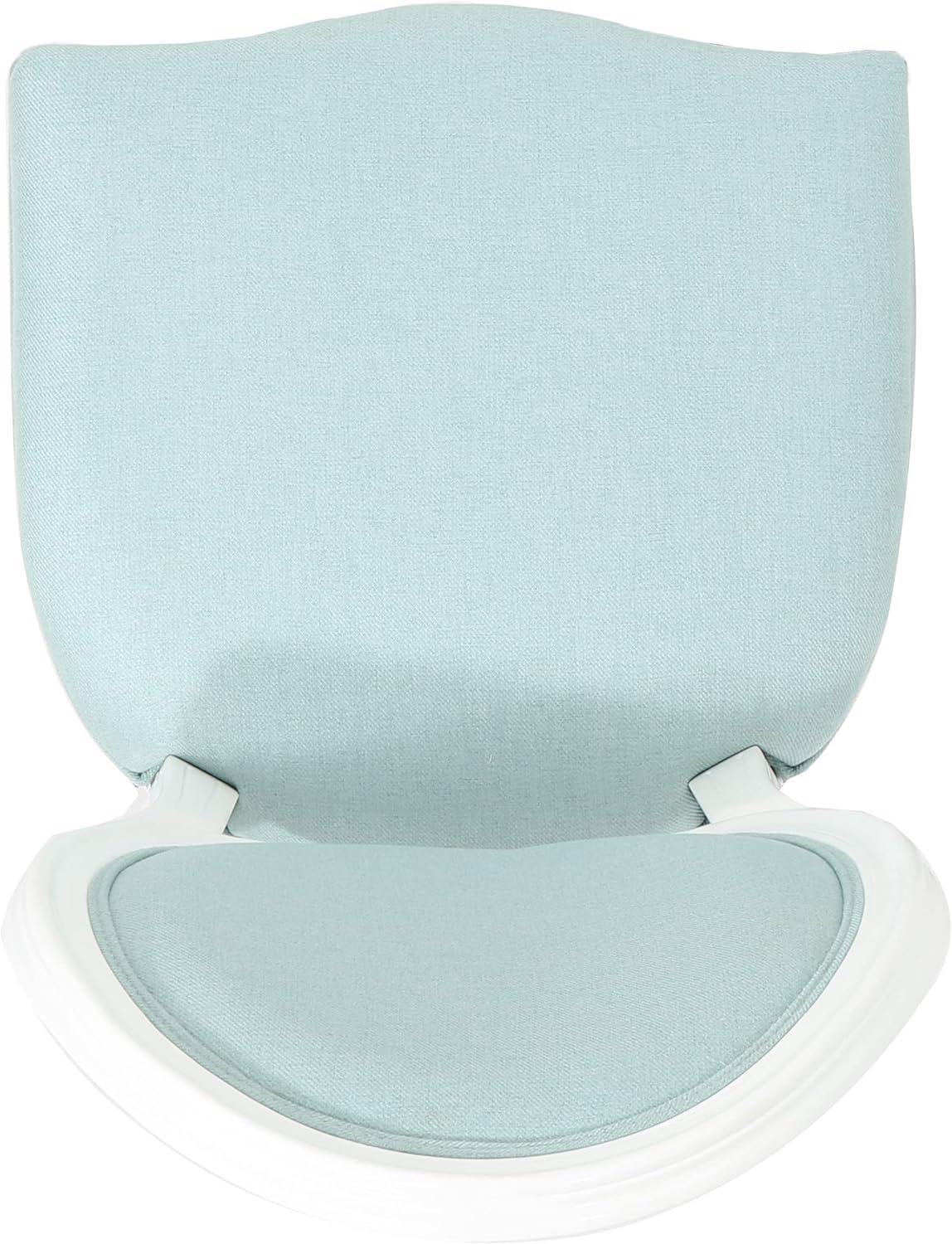 image:imageChristopher Knight Home Gustave French Country Fabric Dining Chairs Set of 4 Light Blue White