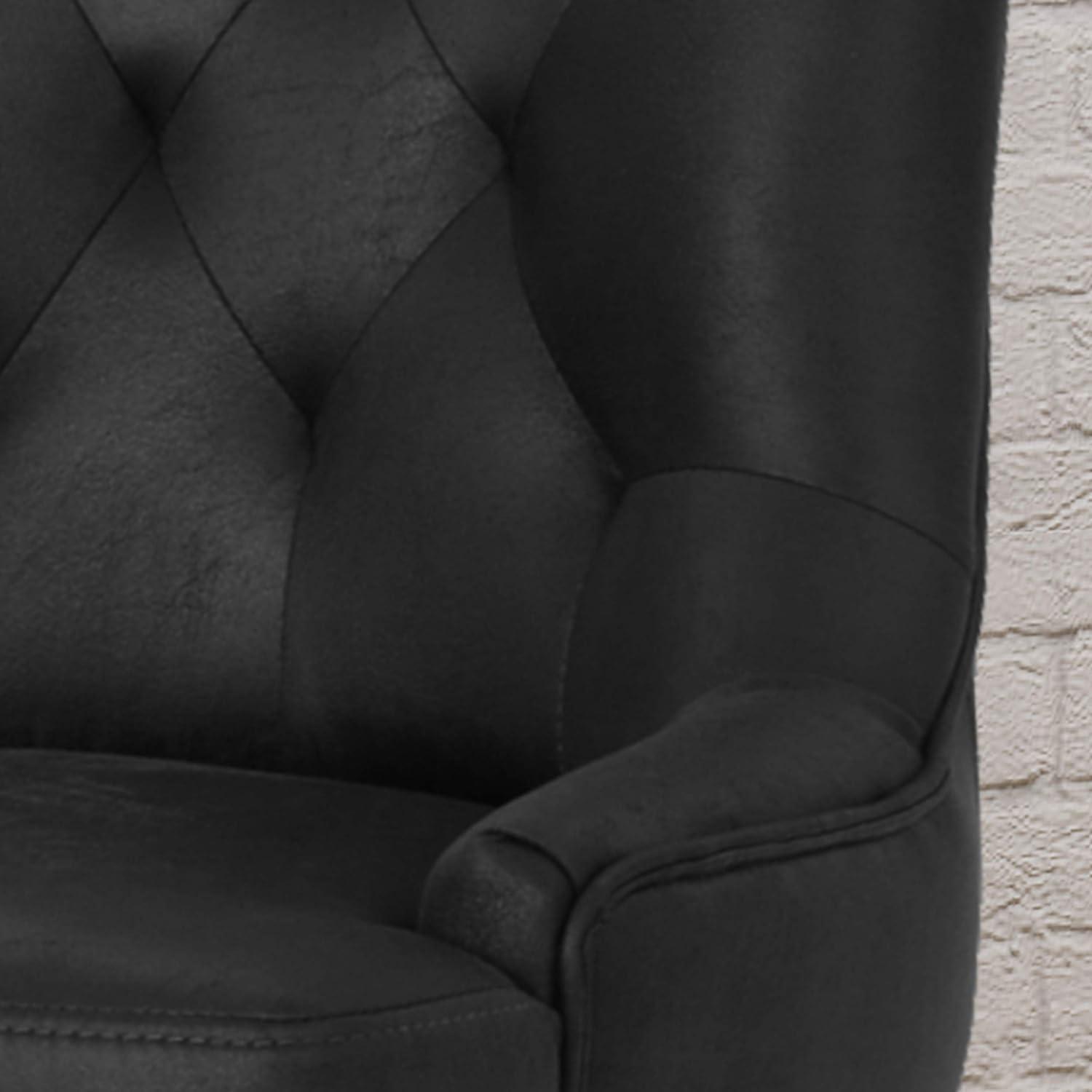 image:imageChristopher Knight Home Hayden Fabric Dining Chairs 2Pcs SetPolyester Light GreyBlack Dark Brown