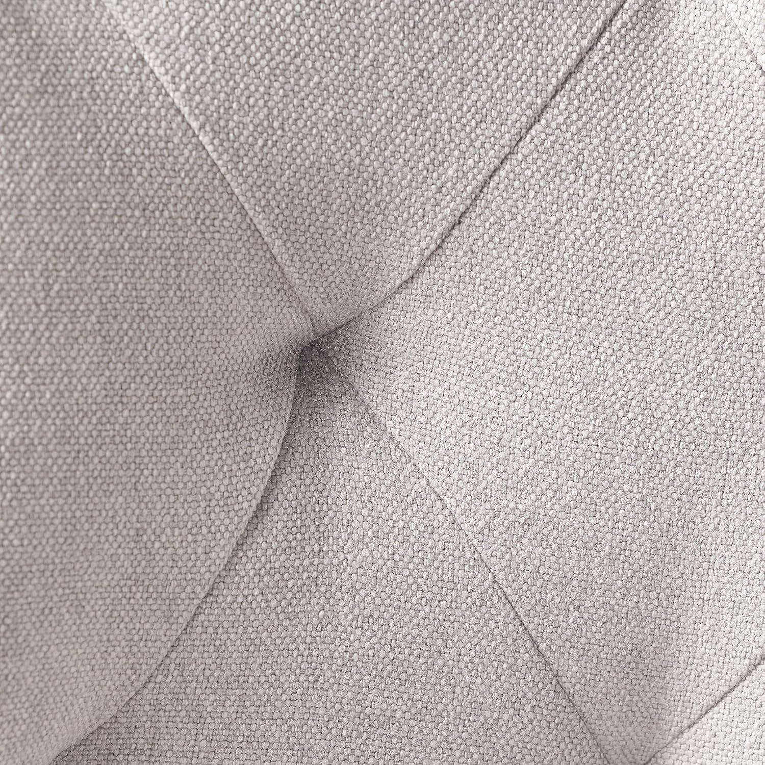 image:imageChristopher Knight Home Hayden Fabric Dining Chairs 2Pcs SetPolyester Light GreyLight Grey Dark Brown