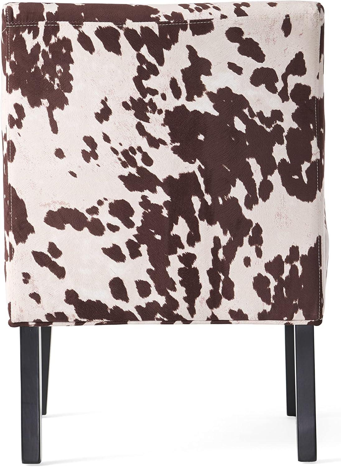 image:imageChristopher Knight Home Kassi Fabric Dining Chair Blue NavyMilk Cow