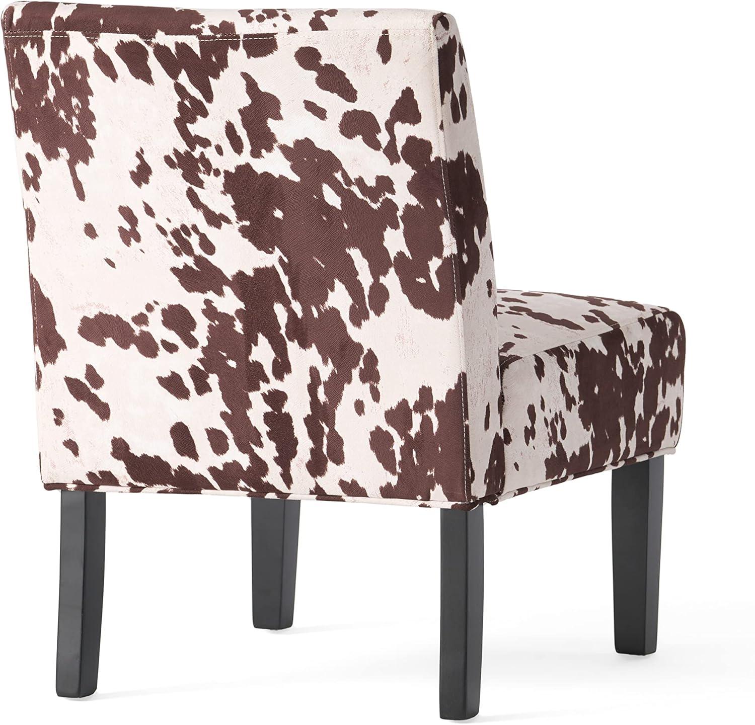image:imageChristopher Knight Home Kassi Fabric Dining Chair Blue NavyMilk Cow