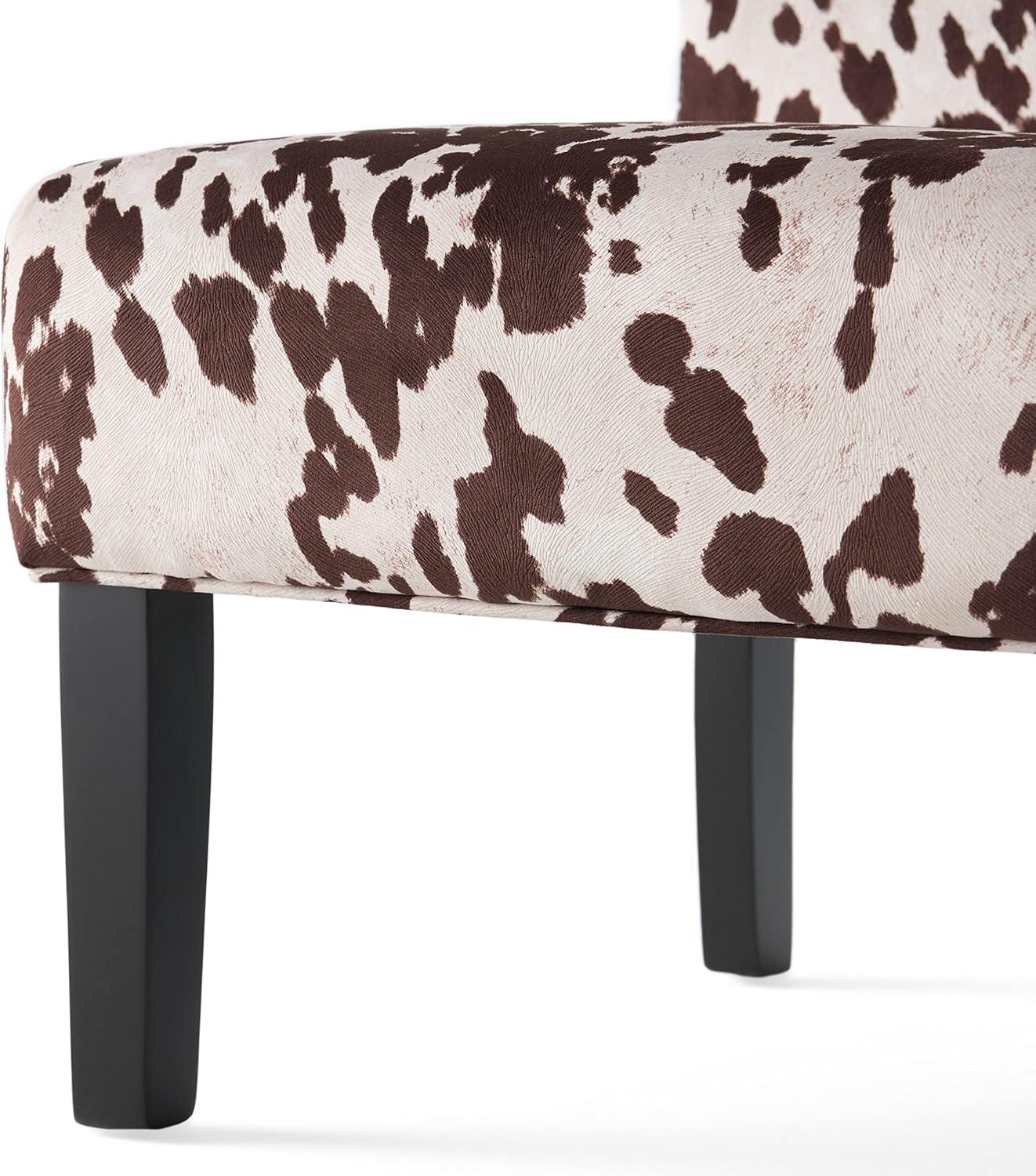 image:imageChristopher Knight Home Kassi Fabric Dining Chair Blue NavyMilk Cow