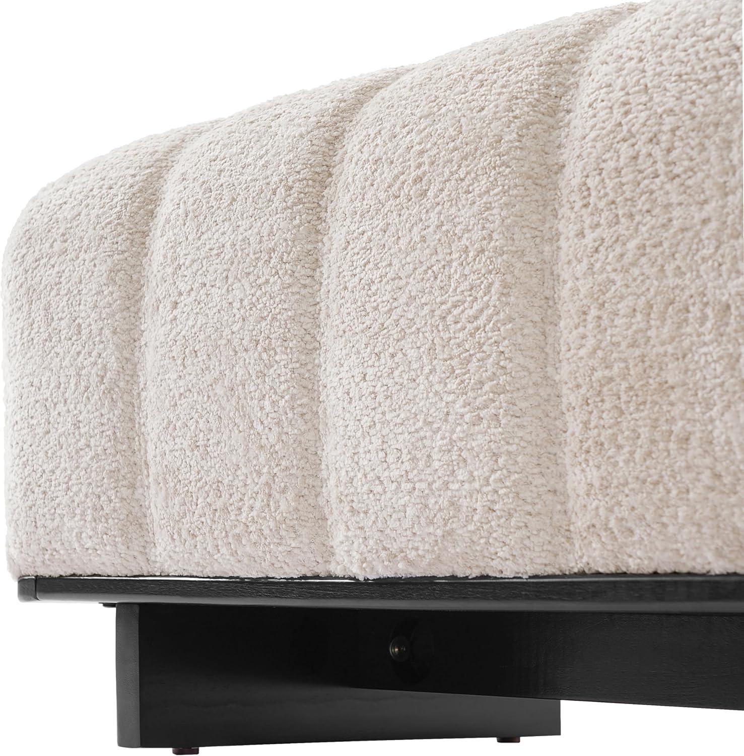 image:imageChristopher Knight Home Lamie Faux Leather Upholstered Dining Bench Wooden Entryway Bench Long Sofa Footstool for Living Room Bedroom End of Bed Bench BrownBlackBeigeblack