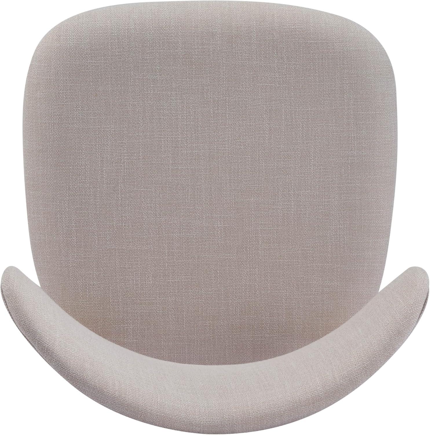 image:imageChristopher Knight Home Lyncon Fabric Upholstered Dining Chairs Set of 2 Wooden Dining Room Armless Chair Curved Backrest Kitchen Side Chair BeigeWalnutBeigewalnut