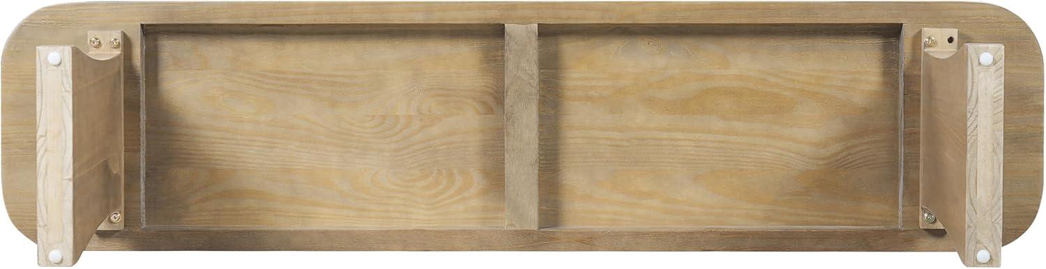 image:imageChristopher Knight Home Solley 63 Indoor Pine Dining Bench Solid Wood Bench Seat for Dining Table Rectangular Dining Seat Spacious Seating Long Footstool for Living Room Dining Room Pine Wood