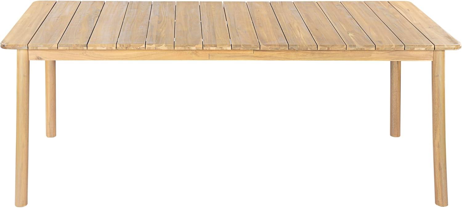 image:imageChristopher Knight Home Visola 79 Farmhouse Patio Acacia Wood Dining Table Indoor and Outdoor Dining Room Table for 8 Persons Rectangular Dining Table for BackyardGarden Light TeakLight Teak
