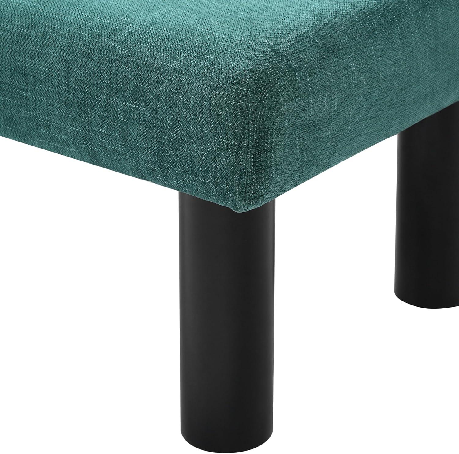 image:imageChristopher Knight Home Wally Fabric Upholstered Dining Bench Long Dining Room Chair Wooden Entryway Bench Bedroom End of Bed Bench YellowNaturalTeal Greenblack