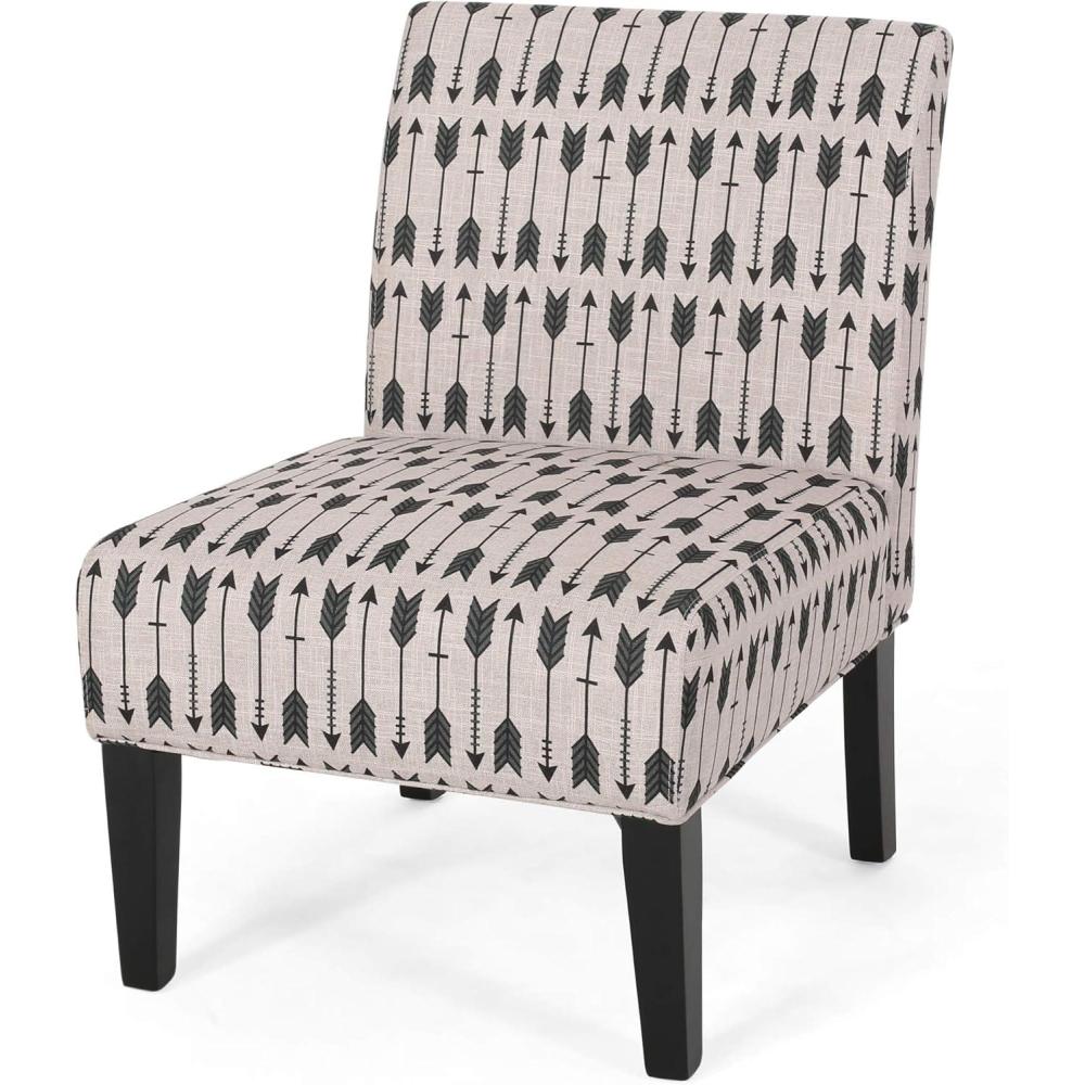 image:imageChristopher Knight Home Kassi Fabric Dining Chair Blue  NavyBeige and Matte Black Finish
