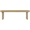 Christopher Knight Home Arford 62.8″ Indoor Pine Dining Bench, Solid Wood Bench Seat for Dining Table, Modern Oval Dining Seat, Spacious Seating, Long Footstool for Living Room Dining Room, Pine Wood
