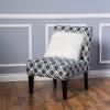 Christopher Knight Home Kassi Fabric Dining Chair, Blue / Navy(Blue / Navy)