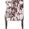 Christopher Knight Home Kassi Fabric Dining Chair, Blue / Navy(Milk Cow)