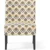 Christopher Knight Home Kassi Fabric Dining Chair, Blue / Navy(Yellow / Gray)