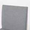 Christopher Knight Home Kwame Fabric / Walnut Finish Dining Chairs, 2-Pcs Set, Dark Grey(Dark Grey)