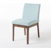 Christopher Knight Home Kwame Fabric / Walnut Finish Dining Chairs, 2-Pcs Set, Dark Grey(Mint)