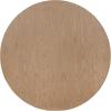 Christopher Knight Home Mundo Round Dining Table for 4, Rustic Wooden Kitchen Table with Pedestal Base, Circle Farmhouse Dinner Furniture for Dining Room, Kitchen, Living Room, Light Natural
