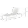 Christopher Knight Home Set of 2 Berton Outdoor Mesh Seat Chaise Lounge Chairs, Patio Adjustable Aluminum Frame Single Lounge Sofa, Poolside/Garden/Backyard Seating, All-Weather Furntiure, Gray+White
