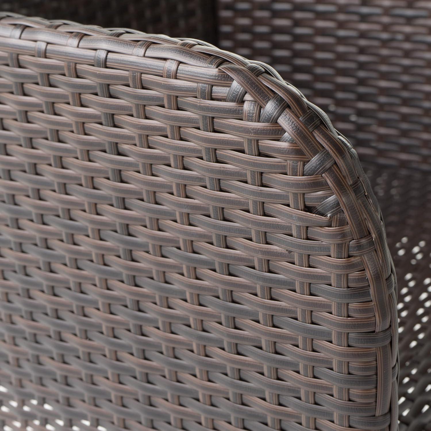 image:imageChristopher Knight Home Landis Outdoor 5 Piece MultiBrown Wicker Bar Set