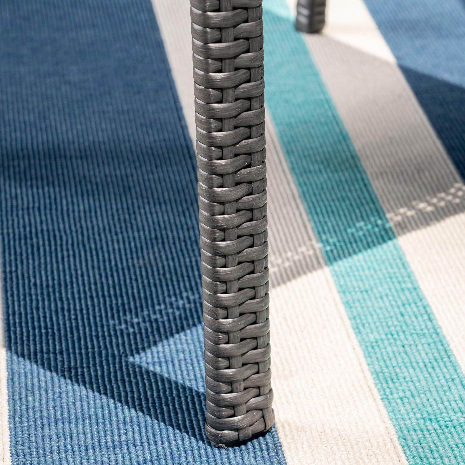 image:imageChristopher Knight Home Sophia Outdoor 7 Piece Wicker Dining Set Grey Cushions