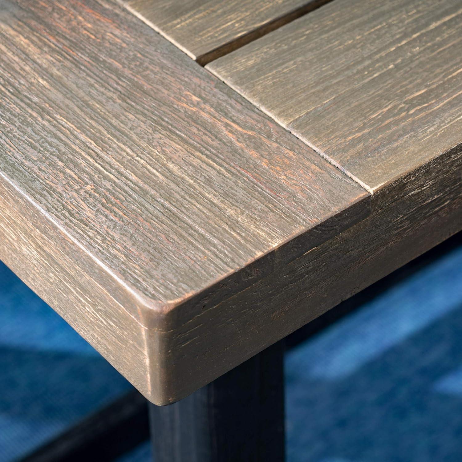 image:imageChristopher Knight Home Weir Outdoor Acacia Wood Picnic Set Gray Finish and Black