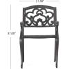 Christopher Knight Home Abigal Outdoor Cast Aluminum Dining Set, 9-Pcs Set, Shiny Copper Finish