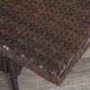 Christopher Knight Home Arden Outdoor Wicker Dining Set, 5-Pcs Set, Multibrown