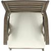 Christopher Knight Home Baia Outdoor 7 Piece Acacia Wood Dining Set, Gray Finish/Cream