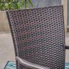 Christopher Knight Home Cain Outdoor 7 Piece Wicker Dining Set, Multibrown