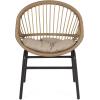 Christopher Knight Home Coniston Dining Set, Light Brown + Beige + Black