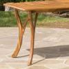Christopher Knight Home Hermosa Acacia Dining Set, 7-Pcs Set, Teak Finish(Acacia Dining Set)