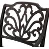 Christopher Knight Home Kai Outdoor Cast Aluminum Chat Set, 3-Pcs Set, Bronze Finished