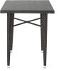 Christopher Knight Home Landis Outdoor 5 Piece Multi-Brown Wicker Bar Set