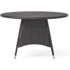 Christopher Knight Home Outdoor 5 Piece Multi-Brown Wicker Dining Set with Cushion