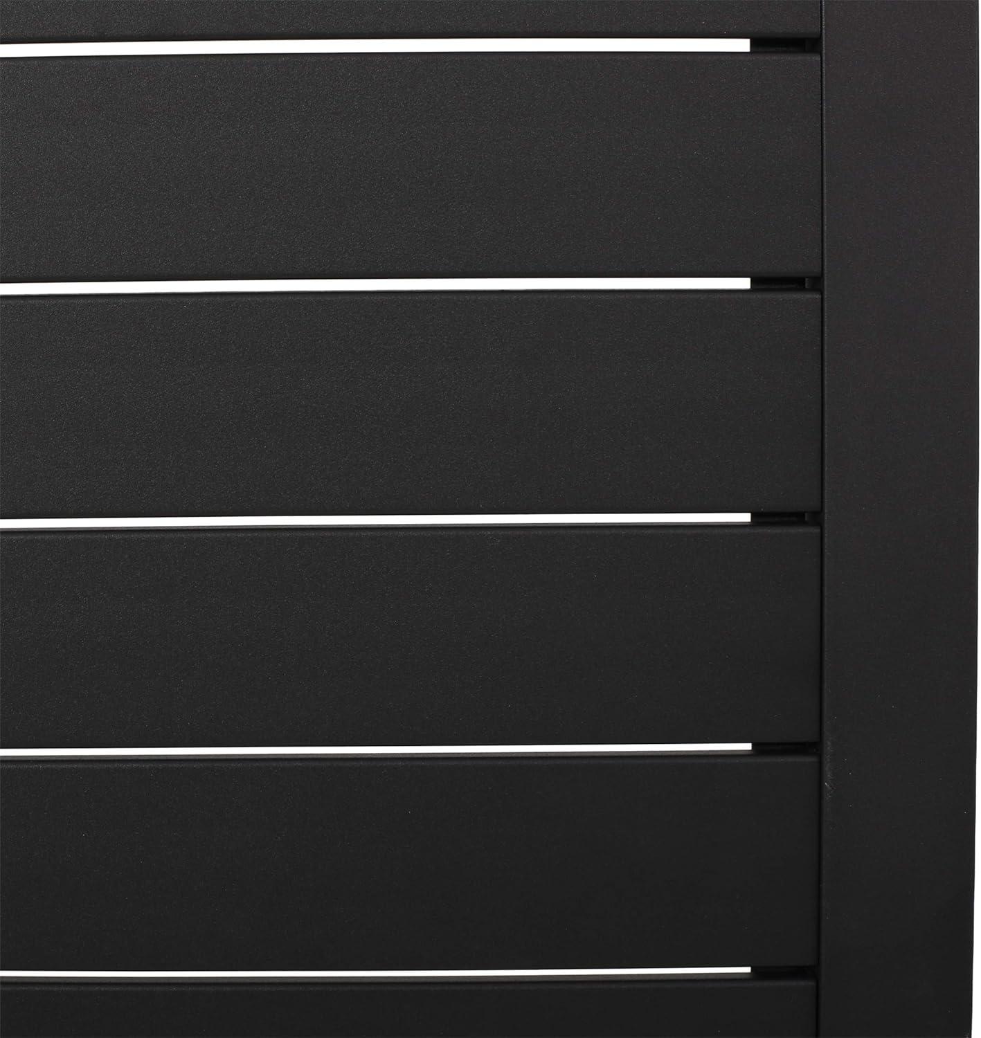 image:imageChristopher Knight Home Jesse Coral Outdoor Modern Aluminum CShaped End Table WhiteMatte Black
