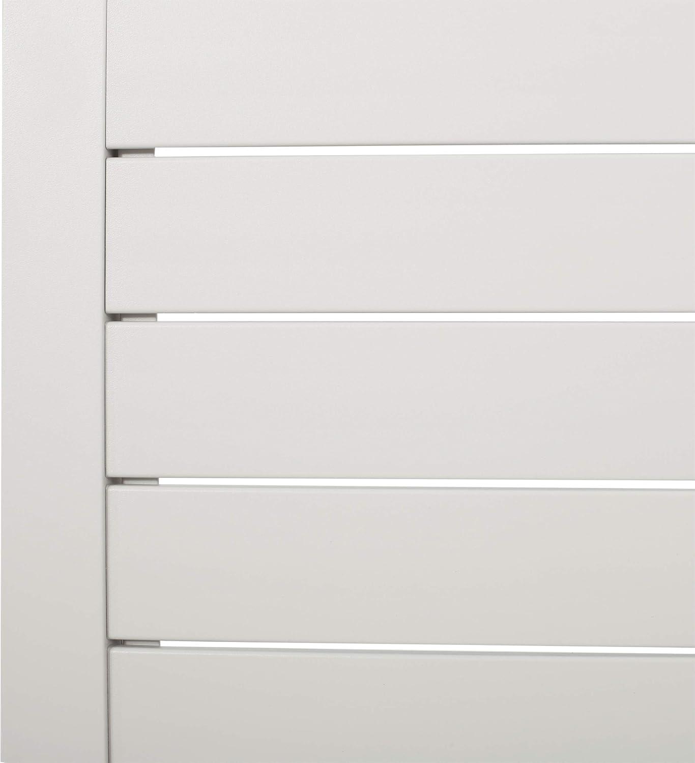 image:imageChristopher Knight Home Jesse Coral Outdoor Modern Aluminum CShaped End Table WhiteWhite