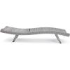 Christopher Knight Home Crete Outdoor Wicker Chaise Lounges, 2-Pcs Set, Grey
