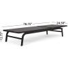 Christopher Knight Home Finn Chaise Lounge Sets, White(Dark Gray)