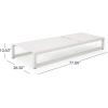 Christopher Knight Home Jerome Outdoor Aluminum Chaise Lounge with Mesh Seating, White