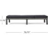 Christopher Knight Home Puerta Outdoor Wicker Chaise Lounges with Water Resistant Cushion, 2-Pcs Set, Mixed Black / Dark Grey
