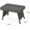 Christopher Knight Home Salem End Table, 24 “W x 16 “D x 15.75 “H, Gray