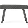 Christopher Knight Home Salem End Table, 24 “W x 16 “D x 15.75 “H, Gray