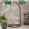 Christopher Knight Home Briggs Indoor/Outdoor Hanging Chair Stand Only – Brown