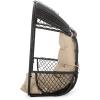 Christopher Knight Home Sidney Outdoor/Indoor Wicker Hanging Chair with 8 Foot Chain (NO Stand), Brown and Tan(Brown and Tan)