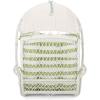 Christopher Knight Home Sidney Outdoor/Indoor Wicker Hanging Chair with 8 Foot Chain (NO Stand), Brown and Tan(White and Green)