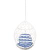 Christopher Knight Home Hammock/Swing, Multi-Brown + Tan(White + Blue)