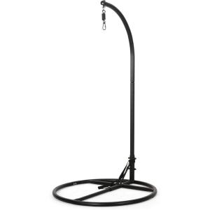 Christopher Knight Home Briggs Indoor/Outdoor Hanging Chair Stand Only – Black