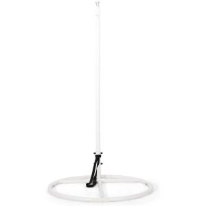 Christopher Knight Home Briggs Indoor/Outdoor Hanging Chair Stand Only – White