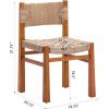 Christopher Knight Home Dudu 9-Piece Outdoor Dining Set Acacia Wood, Expandable Table with Umbrella Hole and 8 Wicker Chairs, Patio Dining Furniture Set for Garden/Backyard, Light Grey+Teak+Natural(Light Brown 9 Piece)