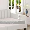 Christopher Knight Home Elena Twin Size Upholstered Daybed, Futon Sofa Bed Ribbed Tufted Backrest Lavish Modern Design, Couch Bed Frame for Bedroom Living Room Guest Room Apartment, Ivory Boucle(Ivory Boucle)