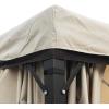 Christopher Knight Home Skyline Gazebo, Black + Beige